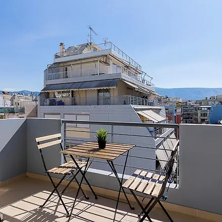 Apartment City View Studio By Cloudkeys Athens